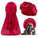 thumbnail image 1 of Gorro de pelo de seda para hombres y mujeres durmientes, gorros a juego y juego Durag, 2 uds., 1 of 5