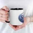 thumbnail image 5 of CafePress - SML.Ovalsticker.Bluewater Mug - 11 oz Ceramic Mug - Novelty Coffee Tea Cup, 5 of 6