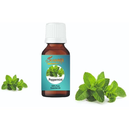 Peppermint Essential Oil Pure and Natural for Steaming, Hair, Skin