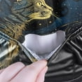 thumbnail image 5 of joogoo Cat at Starry Pattern Men's Cycling Jerseys Mountain Bike Short Sleeve Tops L, 5 of 7
