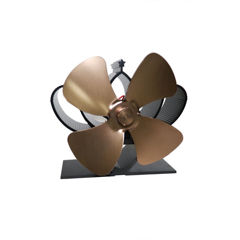 5'' Mini Silent 4 Blade Heat Powered Wood Stove Fan Fireplace Saving Ecofan  Home | Walmart Canada