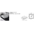 thumbnail image 2 of Nameeks Scarabeo 8031/40-No Hole Scarabeo 15-1/4" Ceramic Vessel Bathroom Sink - White, 2 of 2