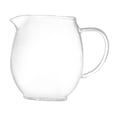 thumbnail image 1 of Jarra para crema, taza de té, cristalería, jarra de leche de vidrio multiusos, mini jarra 400ml 10cmx6cm, 1 of 9