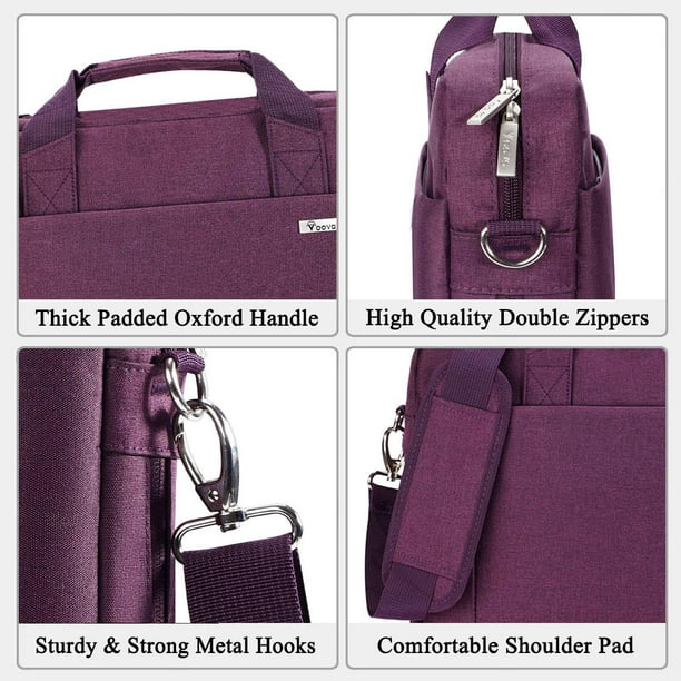 17 17.3 Inch Laptop Bag Briefcase, Expandable Multi-function