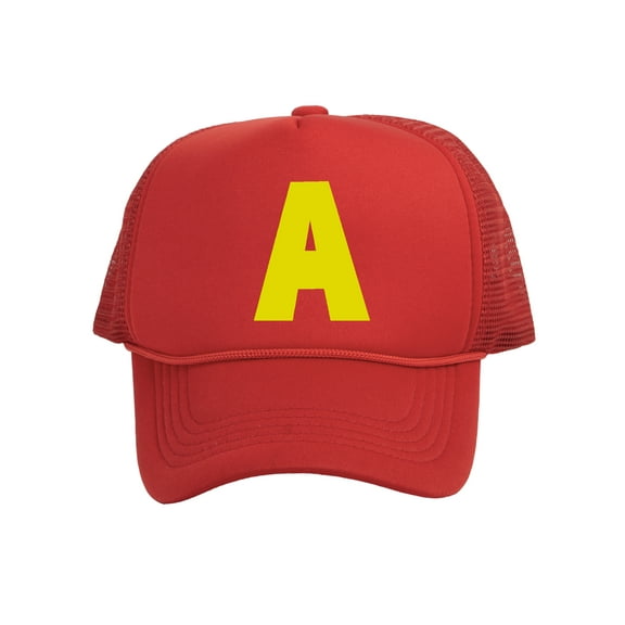 Top Headwear A Hat Costume Cosplay Snapback Mens Trucker Cap Red