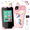 Pink, variant on Kids Smart Phone for Girls, Christmas Birthday Gifts for Girls Age 3-10 Kids Toys Cell Phone, 2.8" Touchscreen Toddler Learning Play Toy Phone with Dual Camera, Game, Music Player, 32GB Card