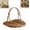 L, variant on Handwoven Wicker Harvest Basket with Handle - Garden Baskets for Gathering Vegetables,Large Natural Wicker Basket,Harvesting Basket for Gardening,Storage and Picnic Baskets for Flowers, L