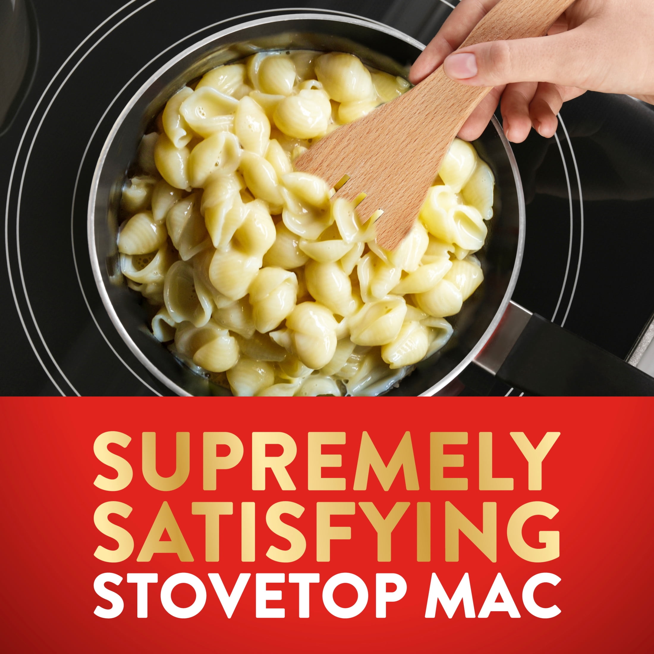 (3 pack) Stouffer’s Macaroni and Cheese Meal, Supreme Shells and Cheese, Three Cheese Sauce, Boxed Mac and Cheese Pasta Dinner Kit, 12 oz