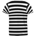 thumbnail image 2 of Halloween Prisoner Old Time Striped Costume All Over Adult T-Shirt - Medium, 2 of 7