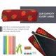 thumbnail image 5 of Fotbe Strawberry Estuche para Lápices de Cuero con Estampado, Estuche con Cremallera Resistente, Organizador Compacto y Elegante para Papelería, 5 of 7