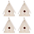 thumbnail image 2 of Casa para Pájaros no tóxica, Casa para Pájaros de madera a PrueBa de Humedad de 4 pianas, para loros, Golondrinas, otros animales salvajes y pájaros, 2 of 7