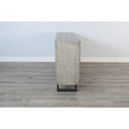 thumbnail image 2 of Sunny Designs Traditional Mahogany Wood Media Console Server in Alpine Gray, 2 of 6