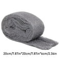 thumbnail image 2 of Steel Wool Mice Control,Steel Wool,Stainless Steel Wool For Rodent Control,Hole Filler,Gap Blocker,Barrier,Protect Against Animals In Holes Holes,Siding,Pipeline,Vents For Garden,3"x13 Ft,1 PC, 2 of 2