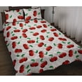 thumbnail image 1 of Juego de Cama Colcha Patrón Cerezo, 1 of 5