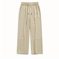 thumbnail image 2 of FDGIU Men's Cargo Pants - Lightweight Stretch Work Pants with Drawstring, Relaxed Fit with Pockets for Hiking & Casual, 2 of 4