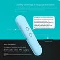 thumbnail image 2 of 2024 Portable Wireless Smart Translator with 40 Languages Two-Way Real-Time Instant Voice Translator APP Multi-Language by YFind, 2 of 8