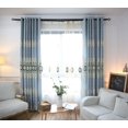thumbnail image 1 of Cortinas VOGOL personalizadas simples de chenilla jacquard opacas, 1 of 7