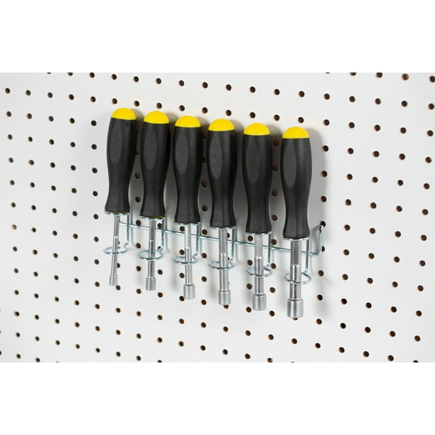 Hyper Tough MultiTool and Screwdriver Holder for Pegboard Organization