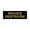 Black / Gold, variant on Basic Private Restroom Door / Wall Sign - Black / Silver - Large