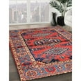 thumbnail image 3 of Ahgly Company Machine Washable Indoor Rectangle Traditional Fire Brick Red Area Rugs, 8' x 10', 3 of 7