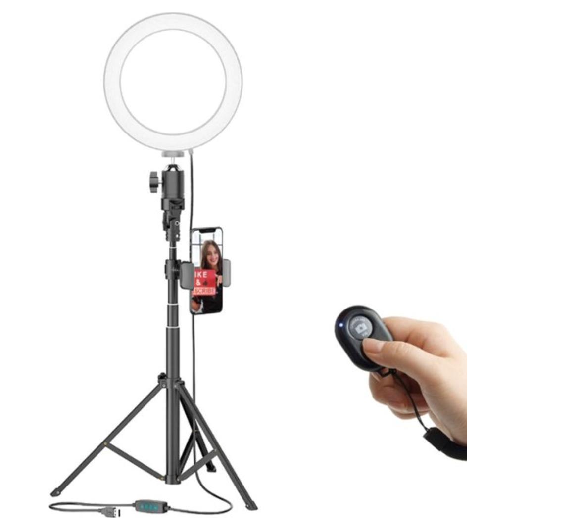 Bower Selfie Ring Light Studio - On-camera light - 1 heads - LED - DC