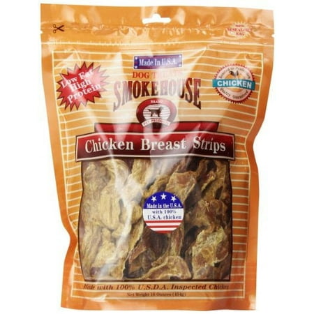 UPC: 0078565843189 | Smokehoe 100-Percent Natural Chicken Breast Strips Dog Treats  16 Ounce