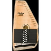 Oscar Schmidt 21 Chord Acoustic & Electric Autoharp, Flame Arce Parte Superior
