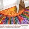 thumbnail image 4 of Bleum Cade Area Rugs for Living Room 5x7,Boho Sun Rugs, Washable Area Rugs for Bedroom,Low Pile Anti Slip Durable Carpet for Dining Room, 4 of 7