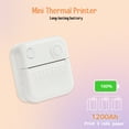 thumbnail image 6 of Portable Mini Printer Photo Pocket Printer,Bluetooth Smart Inkless Thermal Printer, 6 of 8