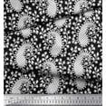 thumbnail image 2 of Soimoi Silk Fabric Floral & Paisley Block Fabric Prints by Yard 42 Inch Wide, 2 of 3