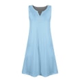 thumbnail image 6 of Girls Summer Sleeveless Dress Kid Princess Flower Beach Sundress for Girls Size 7-8, 6 of 6