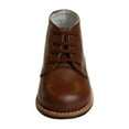 thumbnail image 2 of Josmo Unisex Baby First Walker Shoes, Genuine Leather High Top Infant Sneakers, Brown, Size 6.5, 2 of 7