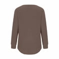 thumbnail image 3 of Njoeus Sweatshirt, Women's Spring Winter Crewneck Pullover Tops Long Sleeve Sweatshirt Blouse, 3 of 6
