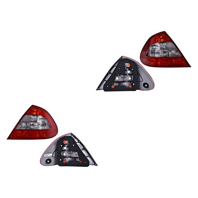 Par de Calaveras E320 2007 A 2009 Mercedes-Benz S/Leds DEPO .