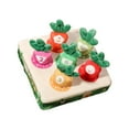thumbnail image 1 of Juguete de peluche de Zanahoria para perros jinwen Bite Doll Interaction Education Molars Toy Game 6 hoyos, 1 of 8