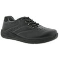 thumbnail image 2 of Drew Tour Women Oxford Walking Shoes In Black Leather, 2 of 7