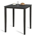 thumbnail image 1 of Costway Square Dining Table for 4-Person with Solid Wood Frame for Dining Room, 1 of 10