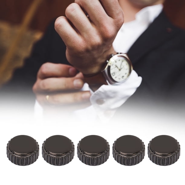 Piezas de corona de reloj piezas de reparación de cabeza de reloj seguras y respetuosas con el medio ambiente resistentes al desgaste para tienda de relojes para el hogar ANGGREK Otros