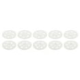 thumbnail image 1 of Unique Bargains 46mm Polypropylene Washers Load Spreading Flat Plastic Washers for Fixing Insulation Foam Panels White 400 Pack, 1 of 5