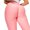 Pink, variant on LELINTA Women's Textured Yoga Pants Ruched Butt Lifting High Waist Pants Tummy Control Stretchy Workout Leggings Booty Tights