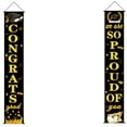 thumbnail image 2 of Household Pendant Promotion Sale! 2023 Graduation Banners Hanging Flags Porch Sign Class of 2023 & Congrats Grad Banner 2023 Graduation Decorations Party Supplies for Indoor/Outdoor Home Door Decor, 2 of 4