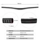 thumbnail image 4 of Manillar Bici TFixol Negro, 4 of 8