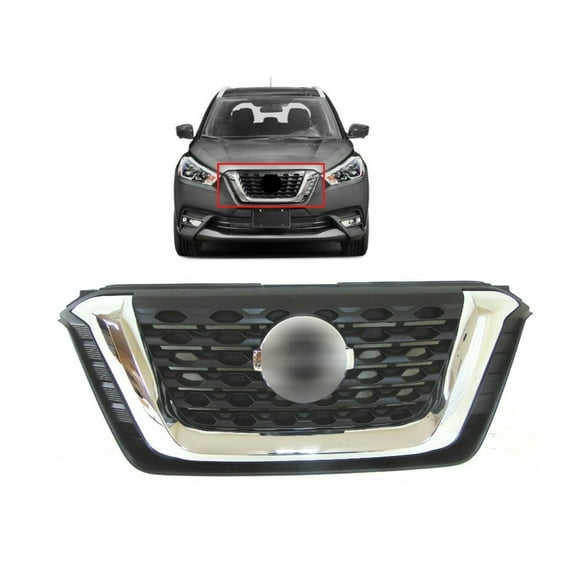 2018 2019 2020 Compatible With Kicks S SV Front Bumper Upper Grille