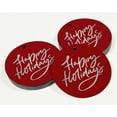thumbnail image 3 of Inkdotpot Happy Holiday Bottle Tag Real Silver Foil Favor Hang Tags Pack Of 50, 3 of 7