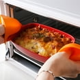 thumbnail image 7 of Qeeadeea Ceramic Baking Dish With Handle, Oven Ceramic Baking Pan, Rectangular Lasagna Pan, Casserole Dish, Microwave And Oven Safe.-green-23x13.5x4cm, 700ml, 7 of 7