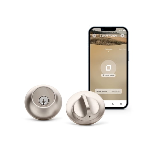 La cerradura inteligente Level Lock más pequeña del mundo con la aplicación Level para iOS y Android