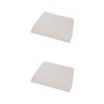 thumbnail image 2 of Ounissouiy Ladder Shaped Oil Scrapers Heat-Resistant Supplies Kitchen Scraper Chopper Butter Bakeware Non-stick Spatula Batter Flat Blanco 2piezas, 2 of 6