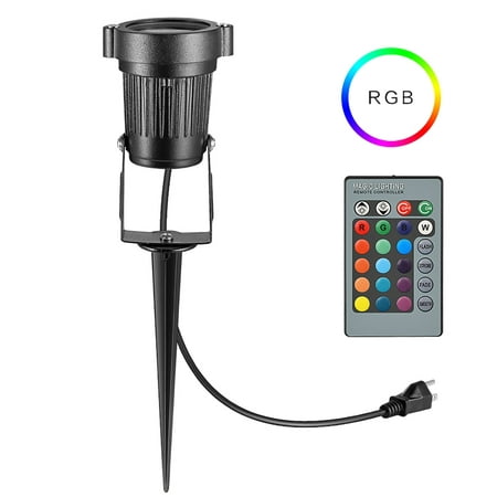 

ABIDE 6/8/12W RGB LED Garden Light Landscape Lights Waterproof IP65 Outdoor Lawn Lamp For Outdoor Yard With Plug Remote 85-265V