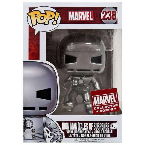 Funko POP! Marvel Iron Man (Tales of Suspense #39) Vinyl Bobble Head [First Appearance]