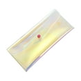 thumbnail image 2 of PEONAVET Clear Pencil Pouch Plastic Pencil Bag Large Capacity Zipper Storage Bag Exam Special Portable Pencil Bag Stationery Bag(Yellow), 2 of 5